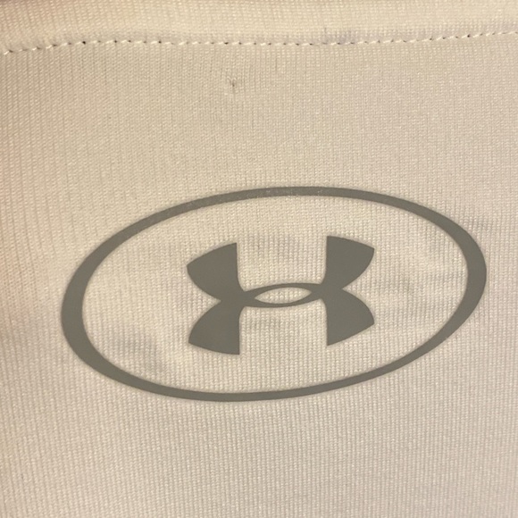 NWT Men’s UA Coldgear White Knit Tee Long Sleeve size XXL - Picture 11 of 14